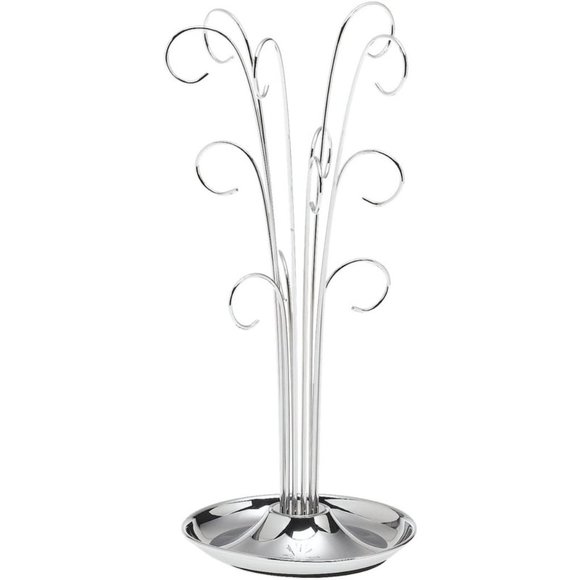 Umbra Jason Nip Bijou Designer Jewelry Tree Chrome - Picture 1 of 4
